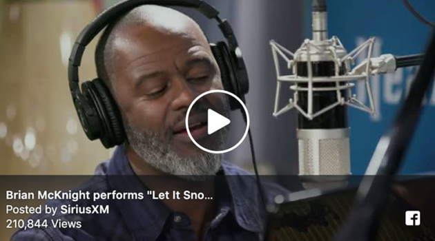 Brian McKnight Let It Snow Sirius XM