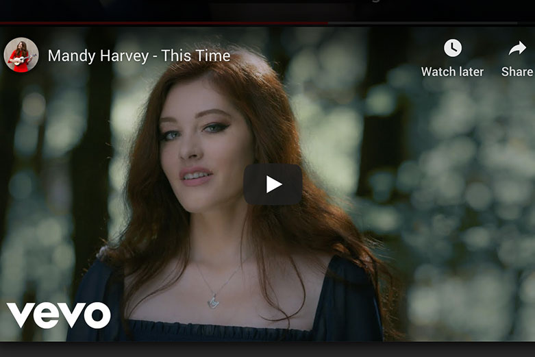 Mandy Harvey releases brand new track and video 