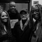 SRG/ILS CEO Claude Villani and SVP Craig Davis with Lalah Hathaway and Robert Glasper
